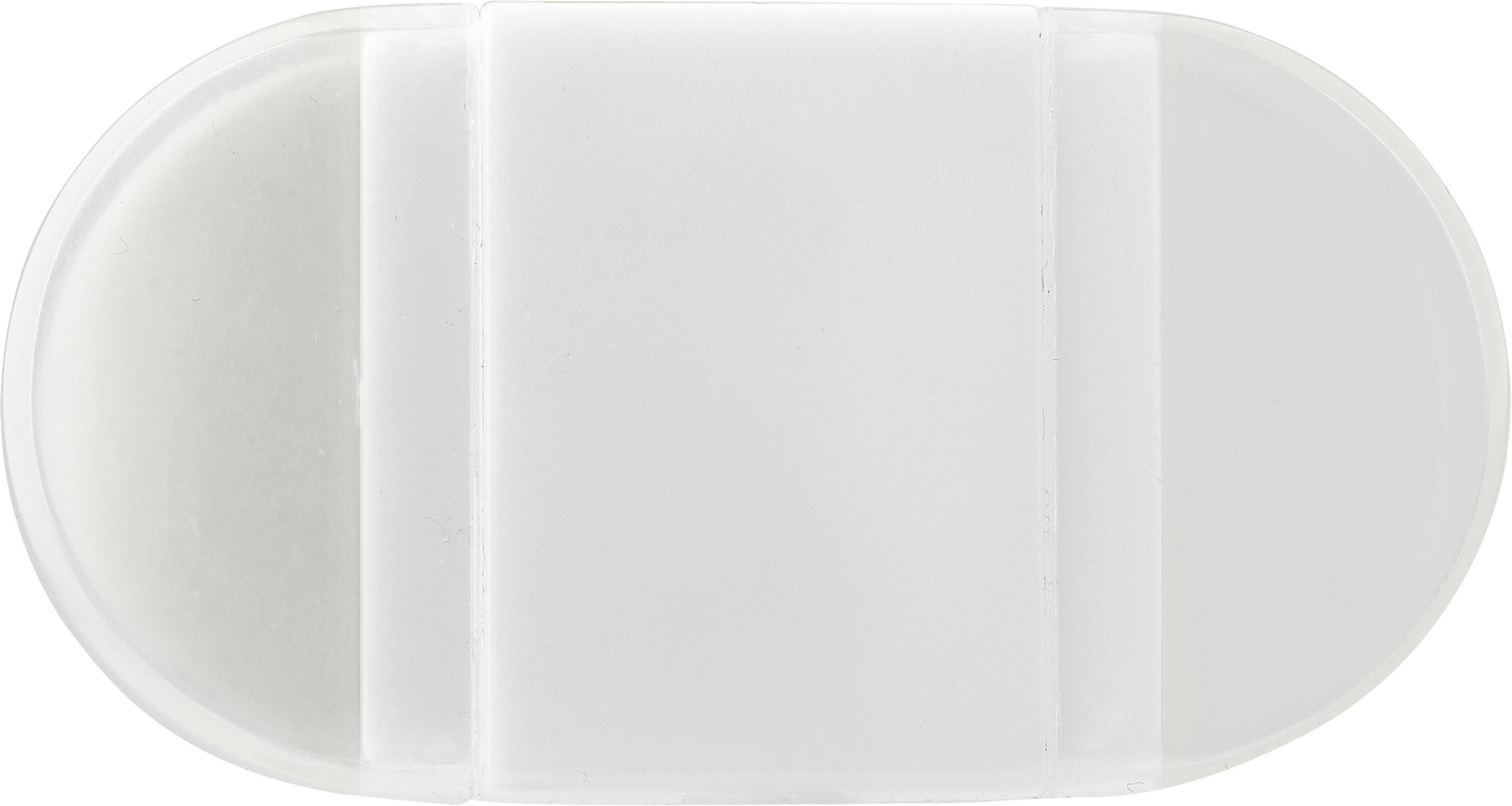 Puntenslijper en gum Pauline | 2-in-1 wit