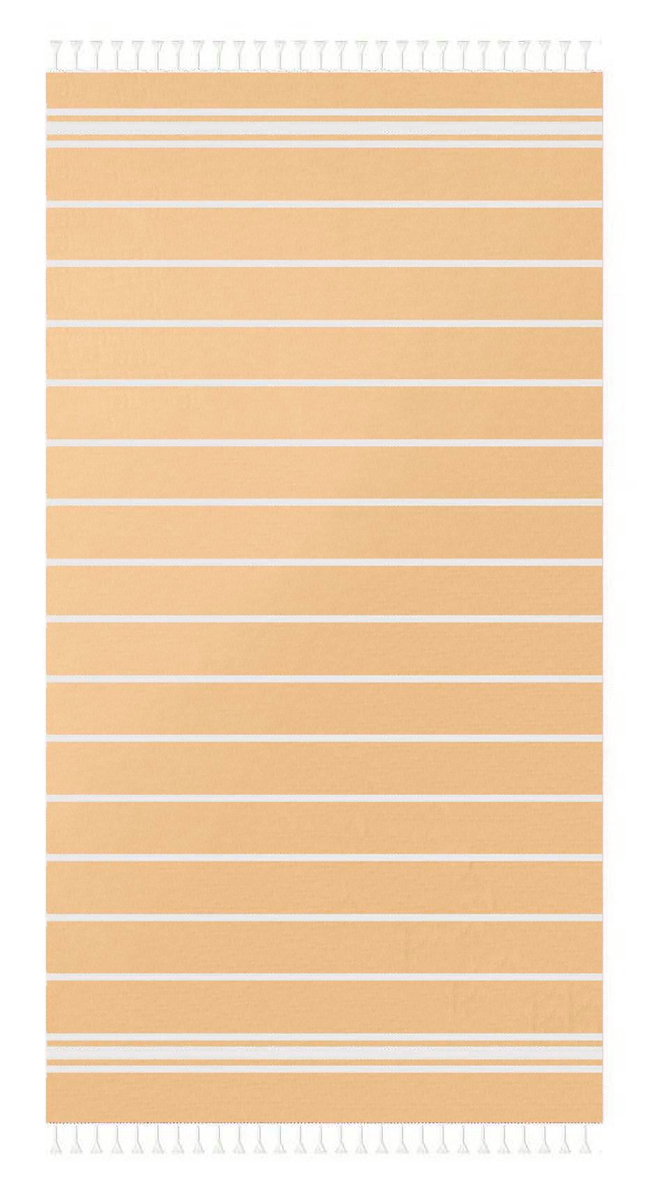 Hamam-handdoek Riyad | Katoen 190 g/m² oranje