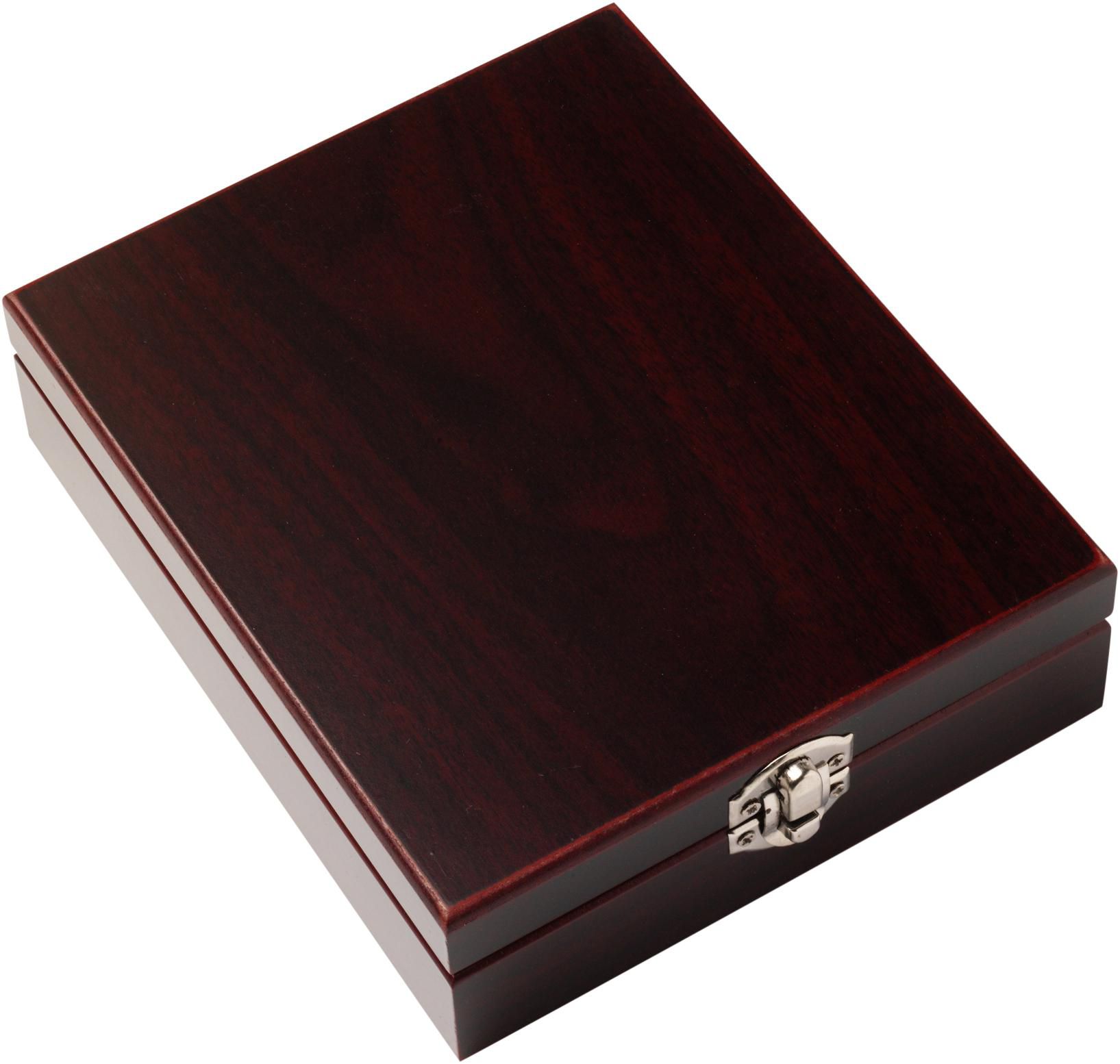 Wijnset Brady | Hout | 4 stuks bruin