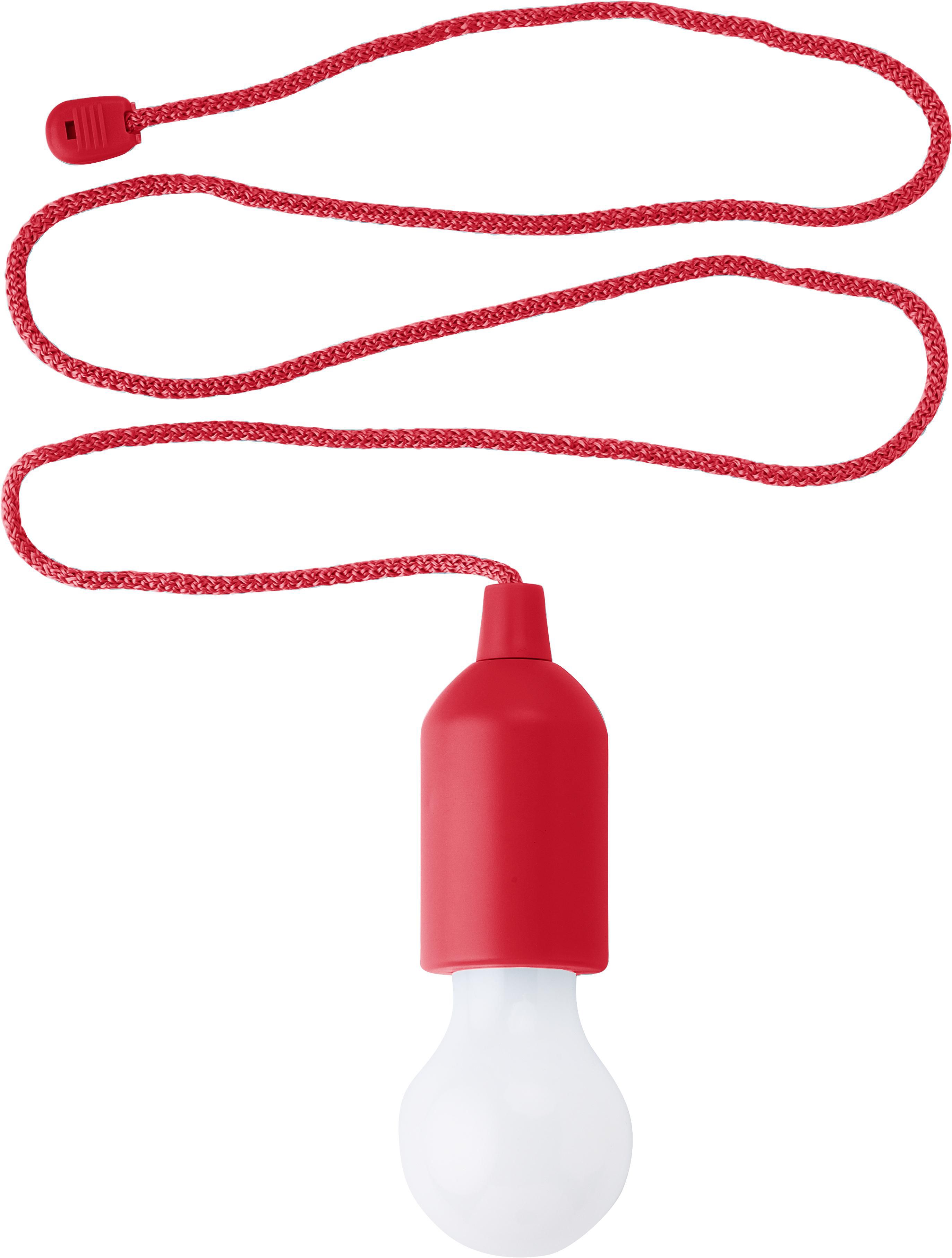 ABS treklamp Kirby rood