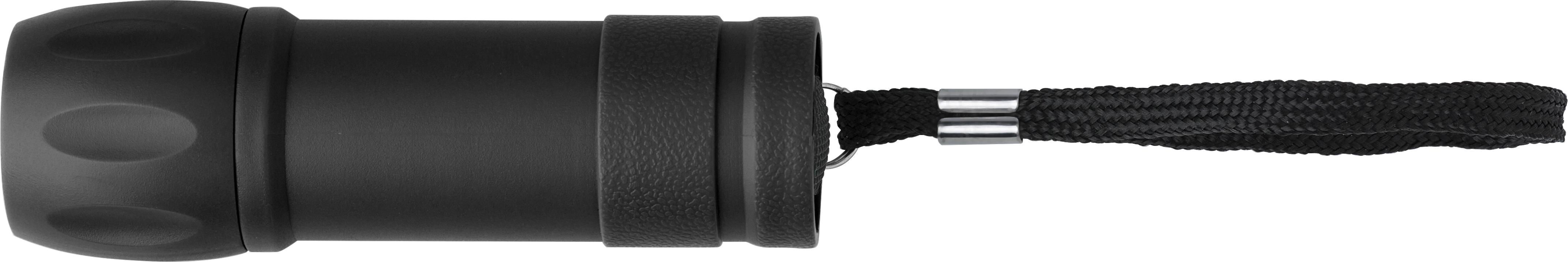 Zaklamp Keira | Kunststof | COB | Polsband zwart