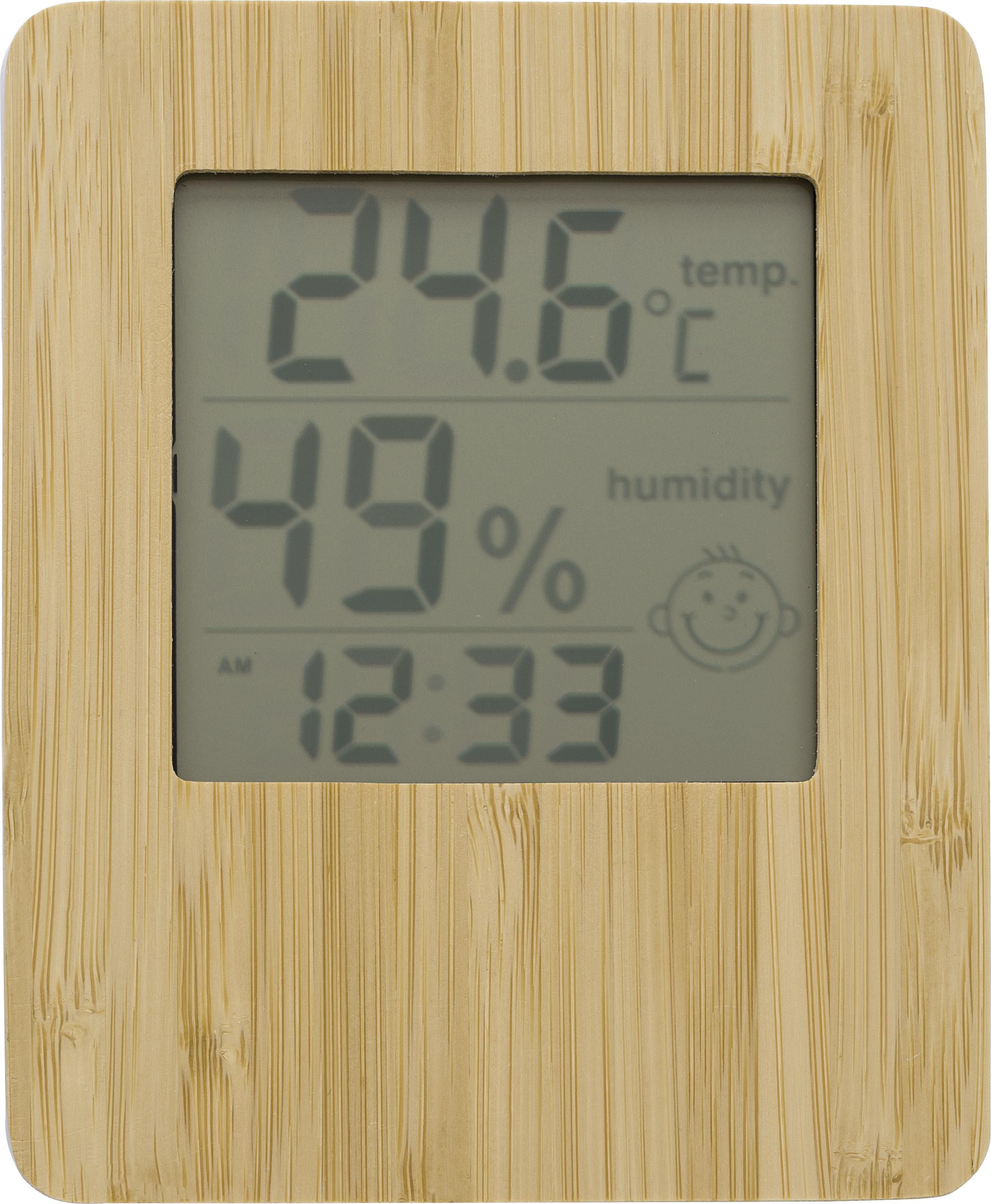 Weerstation Piper | Bamboe voorkant bamboe