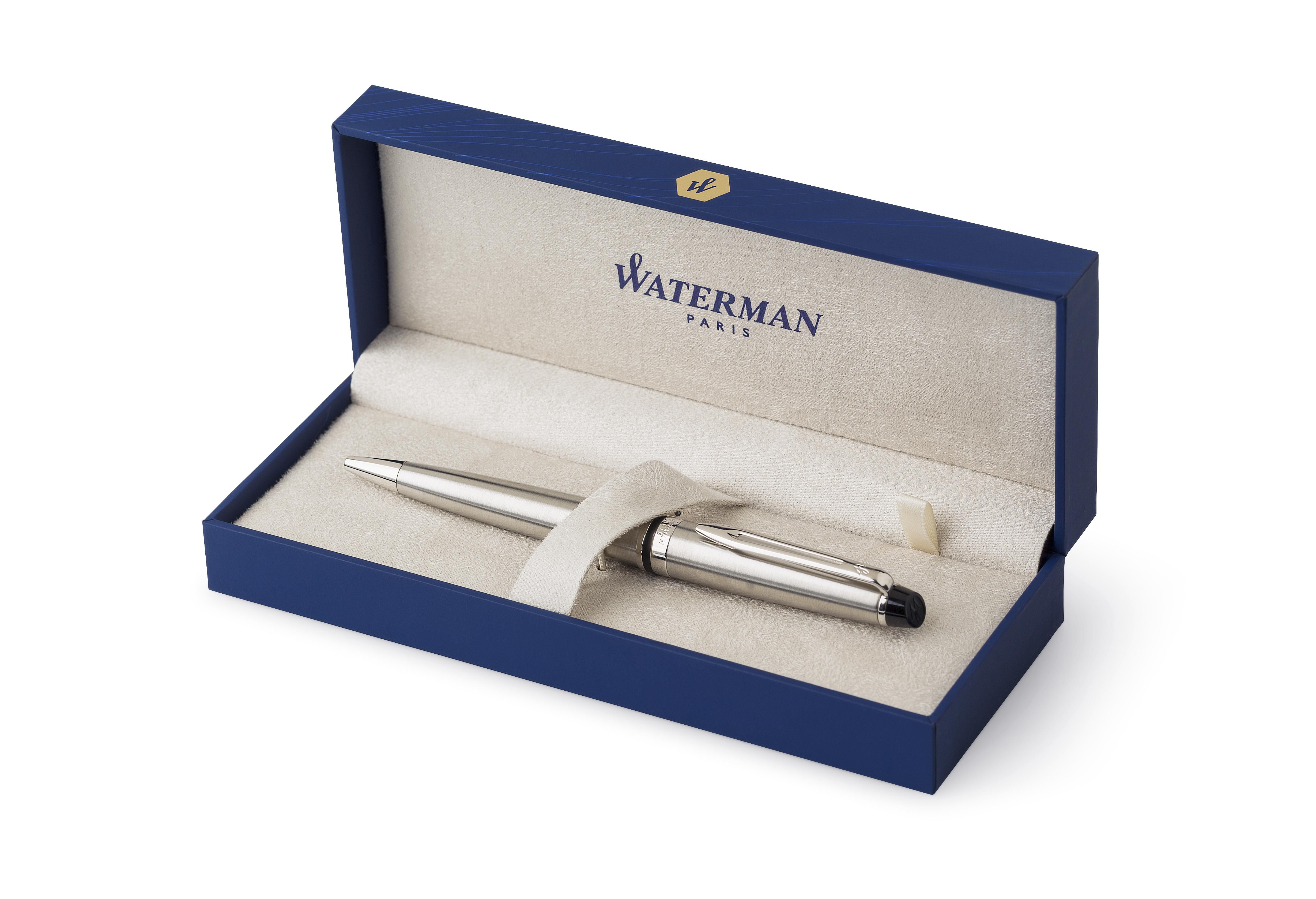 Waterman Expert balpen | Roestvrijstaal thumbnail